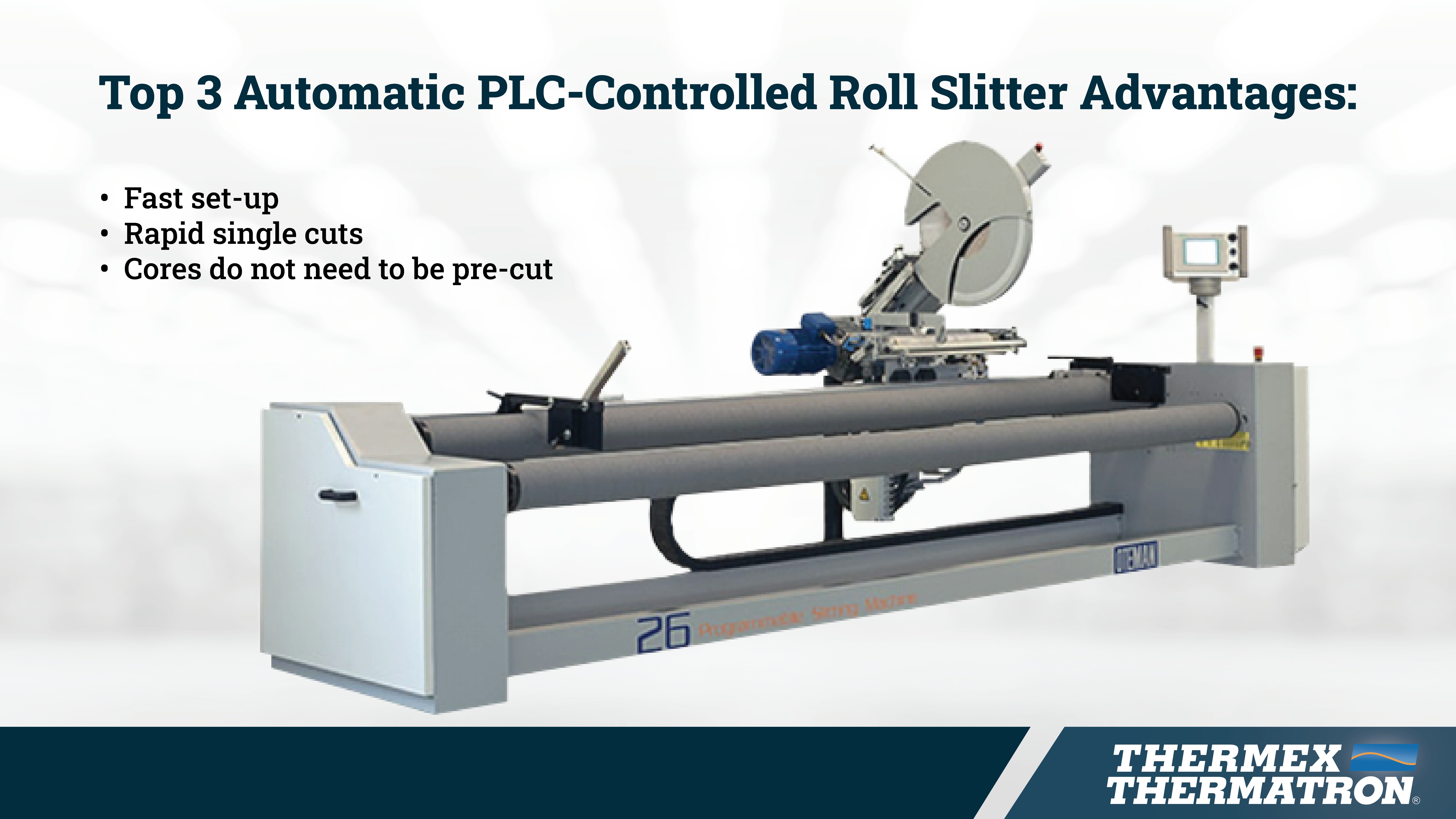 Thermex Thermatron Blog Leveraging Oteman Material Roll Slitting Machines Consistently Attain Peak Material Production Infographic Top 3 Automatic Plc Controlled Roll Slitter Advantages Updated